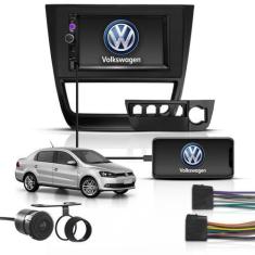 Imagem de Kit Multimidia 7" 2 Din Mp5 Bt Espelha Volkswagen Voyage G6 - First Op