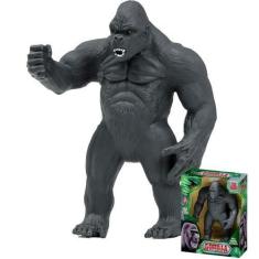 Imagem de Boneco Gorila De Vinil Mega Monster Macaco Brinquedo - Mister Brinque