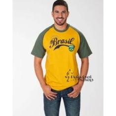 Imagem de Camiseta do Brasill Adulto de Algodão - School