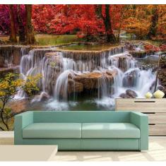 Imagem de Papel de Parede - Painel Fotográfico Cachoeira 3D 1M² na 080