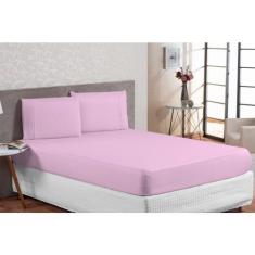 Imagem de Lençol Solteiro 2 Peças Ponto Palito 100% Algodão - Vanessa Enxovais