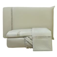 Imagem de Jogo De Cama Lençol King Apolo Micropercal 300 Fios - Verde