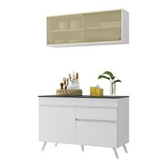 Imagem de Armário de Cozinha Compacta 2 peças Mp3688.891 Veneza Multimóveis Branco