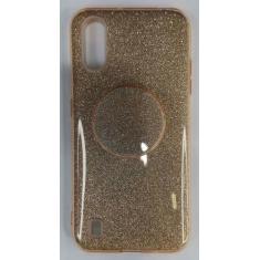 Imagem de Capa Capinha Galaxy a01 tela 5.7 Glitter Brilhante Diversas Cores - Ge