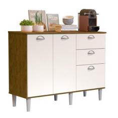 Imagem de Armario cozinha Balcão Star 2 Portas 1 Gavetão e 2 Gavetas - Mega Fáci