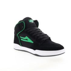 Imagem de Lakai Telford Tênis de skate masculino de cano alto, Camurça preta, 37
