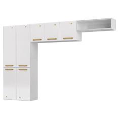 Imagem de Cozinha de Aço Compacta Telasul Diamante Smart 3pçs Branco