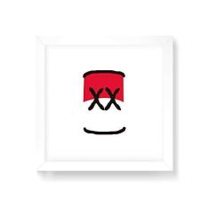 Imagem de Arte Maníacos Quadro Decorativo Latinha XX - 50x50cm (Moldura em laca )