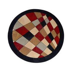 Imagem de Tapete Veludo Redondo  Marbella Boreal 200 Cm Vitral