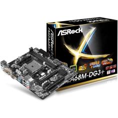 Imagem de Placa Mãe AsRock FM2A68M-DG3+ AMD FM2+ DDR3 mATX