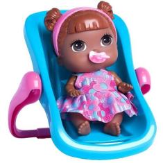 Imagem de Boneca Menina Com Bebê Conforto Babys Collection Supertoys
