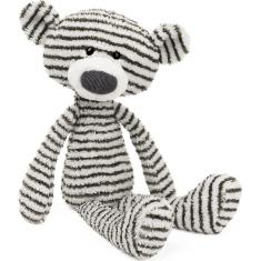 Imagem de Gund Stripe Toothpick Teddy Bear Preto e Branco Listrado Pelúcia Animal Recheado, 15"