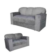 Imagem de Jogo De Sofá 2 E 3 Lugares Barato Suede Cinza - Aurea Decor