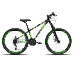 Imagem de Bicicleta aro 26 Freeride Infantil PRO X 21 Velocidades Freio a Disco Vzan Vmaxx