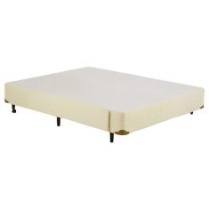 Imagem de Cama Box CASAL 1 Gavetão Bege Central - 128x188