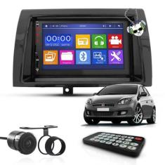 Imagem de Kit Central Multimidia Universal Mp5 2 Din Bluetooth Espelhamento Fiat