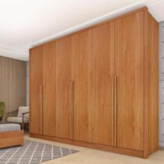 Imagem de Guarda Roupa Casal 6 Portas 6 Gavetas Realeza Tcil, Cinamomo