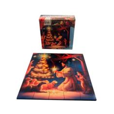 Imagem de Quebra-cabeça MDF 20 peças O Natal de Jesus