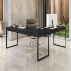 Imagem de Mesa de Escritório em L Sevilha Preta