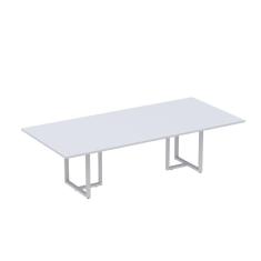 Imagem de Mesa Reunião 2600x1200mm Mr2600p25tub Cinza