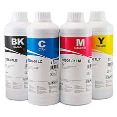 Imagem de Kit 4 Litros Tinta Corante  Inktec Eu1000 Impressoras Epson