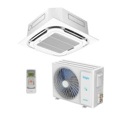 Imagem de Ar Condicionado Split Cassete Inverter Plus Elgin 24000 Btus R-32 Frio 220V Monofásico 45Kdfi24c2na
