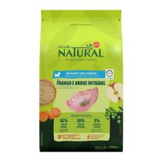 Imagem de Ração Guabi Natural Frango e Arroz Integral para Cães Filhotes Raças Mini e Pequena - 20 Kg