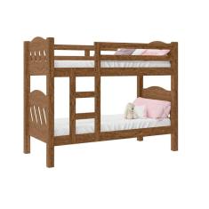 Imagem de Beliche Perola Castanho - Com Colchão - Camas Fenix