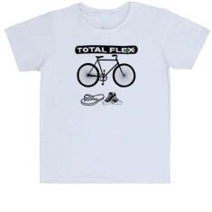 Imagem de Camiseta Infantil Divertida Bicicleta Total Flex - Alearts