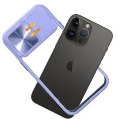 Imagem de Woluki Capa amortecedora para iPhone 15 Pro Max sem parte traseira, compatível com MagSafe, protetor de lente de capa de câmera, moldura frente única, excelente dissipação de calor, proteção de grau