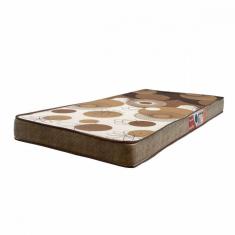Imagem de Colchão Solteiro Espuma D33 Turquesa 78cm X 188cm X 12cm Marrom Estampado Prorelax Marrom