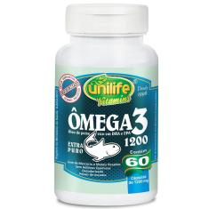 Imagem de Ômega 3 Óleo de Peixe 1200mg - EPA e DHA - 60 Cápsulas