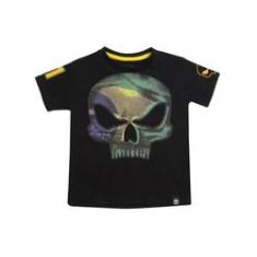 Imagem de Camiseta Black Skull Brasil Infantil 