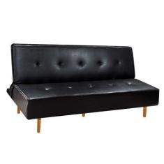 Imagem de Sofá Cama Silver 3 Lugares Reclinável 1,92 Material Sintético Facto Pr