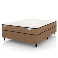 Imagem de Cama Box Casal Plumatex Smartclassic Molas Ensacadas 138X188x64cm