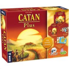 Imagem de Catan Plus Nova Edição Big Box Jogo De Tabuleiro Devir Português