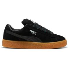 Imagem de PUMA Tênis masculino de camurça GG Flecked, Puma Preto/Ponderosa Pine/Gum, 42