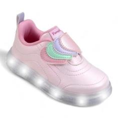 Imagem de Tênis Pampili Casual Feminino Infantil com Luz 483.022-Feminino