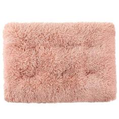 Imagem de Tapete para caixa de cachorro, cama de cachorro para cães grandes, almofada de canil confortável e fofa antiderrapante para camas e móveis de cachorro, cama de cachorro acolchoada (Color : Pink 2, S
