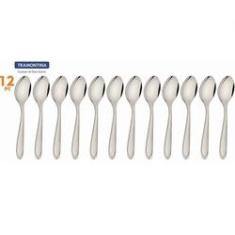 Imagem de Conjunto 12 Colheres Mesa Laguna Talheres Tramontina em Aço Inox 63906/010