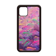 Imagem de Capa de celular da Apple com imagem da natureza de peixe oceano para iPhone 11 Pro Max