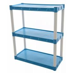 Imagem de Estante Plástica Modular Grande  Com 3 Prateleiras