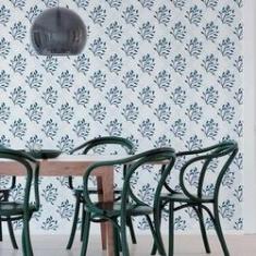 Imagem de Papel De Parede Adesivo Geométrico Folhas N05081 0,58X3,00M