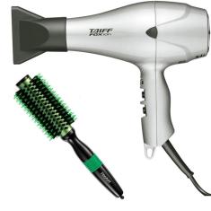 Imagem de Kit - Secador Fox Ion Prata 2000W 220V + Escova Proart Pro Verde 25Mm Epm02