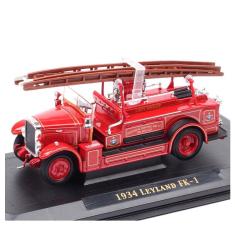 Imagem de Miniatura caminhão de bombeiro leyland FK-1 1934 escala 1/43