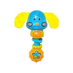 Imagem de Chocalho Brinquedo Mordedor Divertido Musical Cachorro Bebê