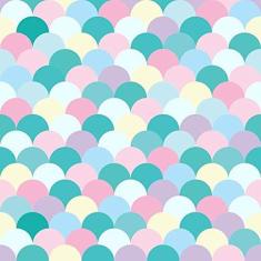 Imagem de Papel de Parede Escamas Unicórnio