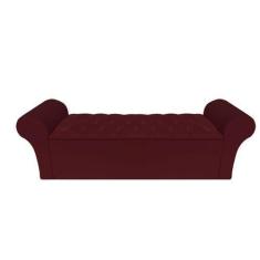 Imagem de Recamier Baú Calçadeira Quarto Queen 158cm Barcelona - Mance Decor, Su