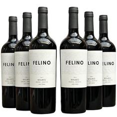 Imagem de Vinho Felino Malbec Cobos | Kit com 6 Garrafas | Oferta