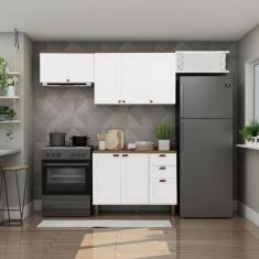 Imagem de Cozinha Modulada Cristal 280cm Provençal Conjunto C/ Nicho - Genialfle